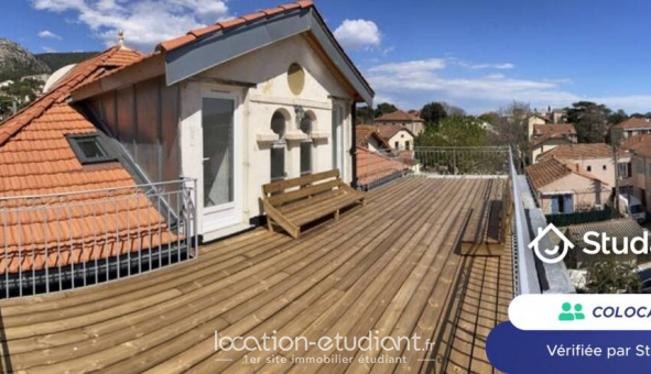 Colocation étudiante Studio à Toulon (83200)
