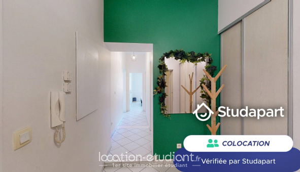 Colocation tudiante Chambre dans une colocation de 11m2