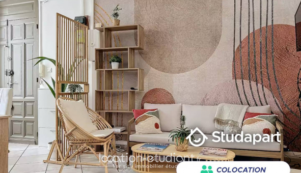 Colocation tudiante Chambre dans une colocation de 12m2