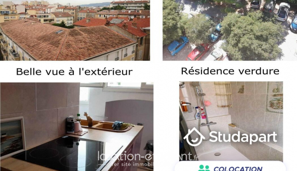 Colocation tudiante Studio à Toulon (83200)