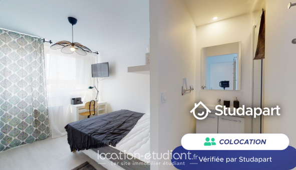 Colocation �tudiante Studio &agrave; Toulouse (31500)