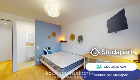 Colocation tudiante Studio à Toulouse (31500)