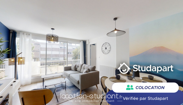 Colocation �tudiante Studio &agrave; Toulouse (31500)