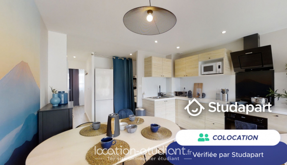 Colocation �tudiante Studio &agrave; Toulouse (31500)