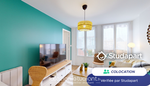 Colocation tudiante Studio à Toulouse (31500)