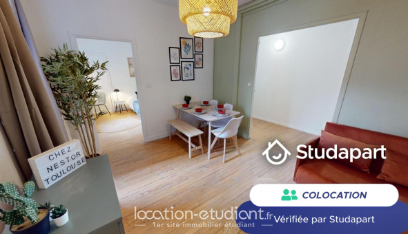 Colocation tudiante Studio à Toulouse (31500)