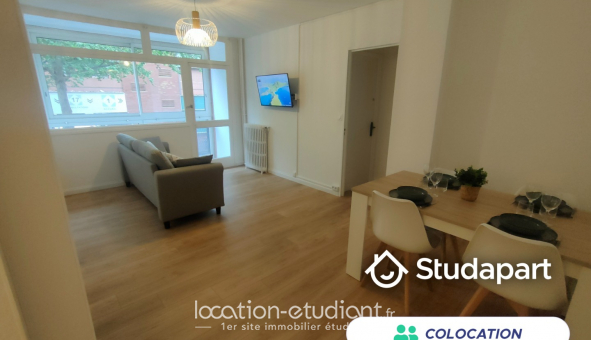 Colocation �tudiante Studio &agrave; Toulouse (31500)