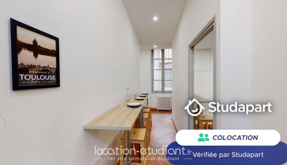 Colocation tudiante Colocation à Toulouse (31500)