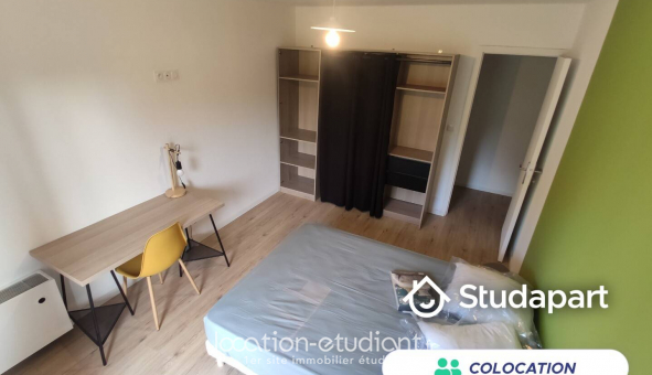 Colocation étudiante Studio à Toulouse (31500)