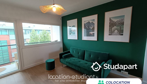 Colocation �tudiante Studio &agrave; Toulouse (31500)