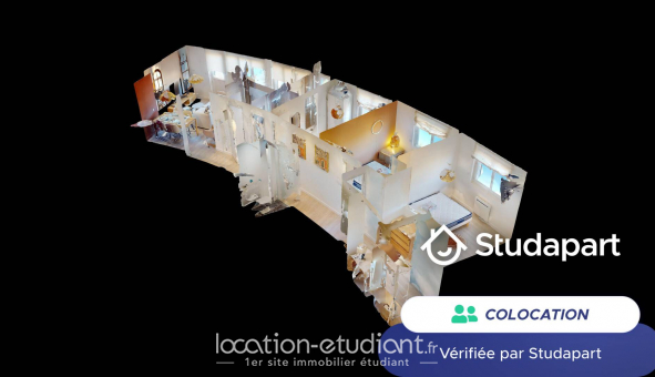 Colocation �tudiante Studio &agrave; Toulouse (31500)