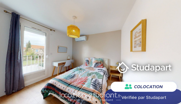Colocation tudiante Studio à Toulouse (31500)