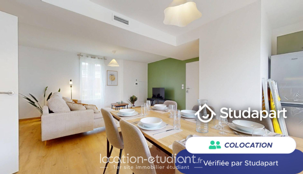 Colocation étudiante Studio &agrave; Toulouse (31500)