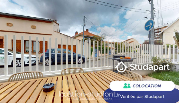 Colocation étudiante Studio &agrave; Toulouse (31500)