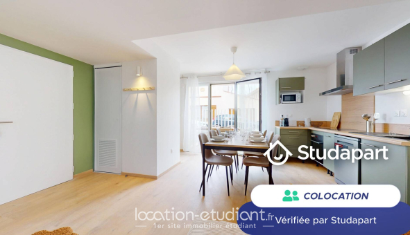 Colocation étudiante Studio &agrave; Toulouse (31500)