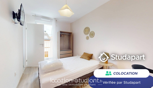 Colocation tudiante Chambre dans une colocation de 14m2