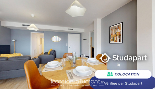 Colocation tudiante Chambre dans une colocation de 16m2
