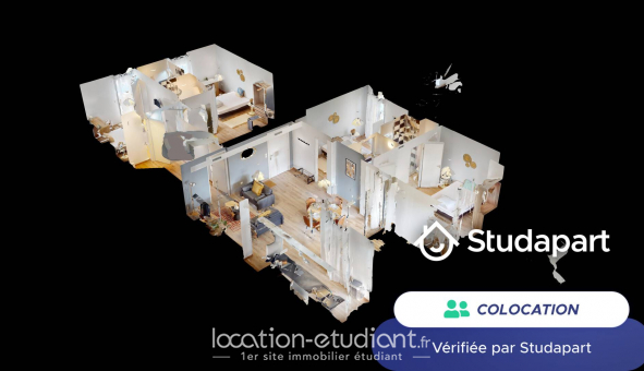 Colocation tudiante Studio à Toulouse (31500)