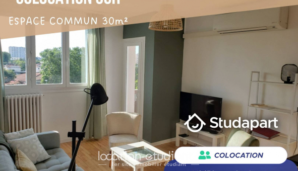 Colocation tudiante Chambre dans une colocation de 10m2