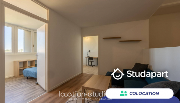 Colocation tudiante Chambre dans une colocation de 12m2