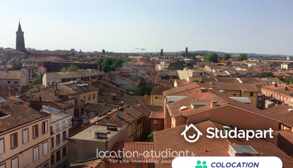 Colocation �tudiante Studio &agrave; Toulouse (31500)