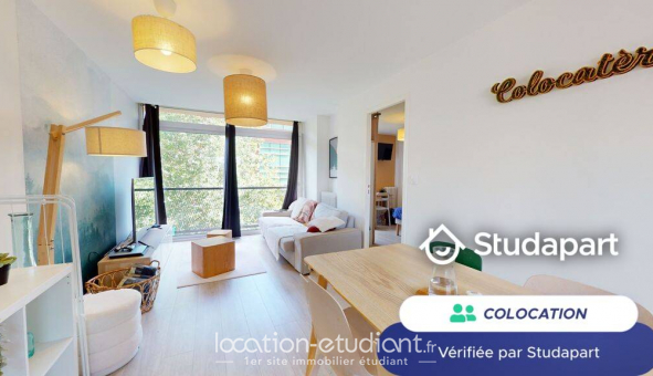 Colocation �tudiante Studio &agrave; Toulouse (31500)