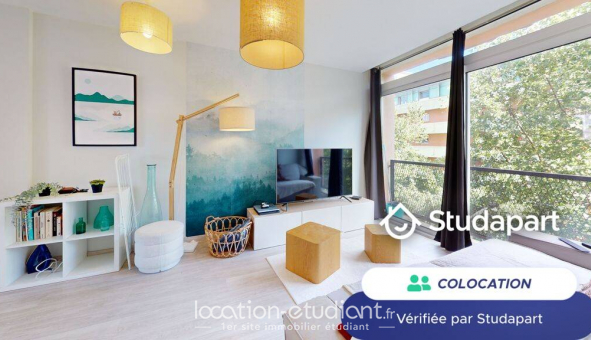 Colocation �tudiante Studio &agrave; Toulouse (31500)