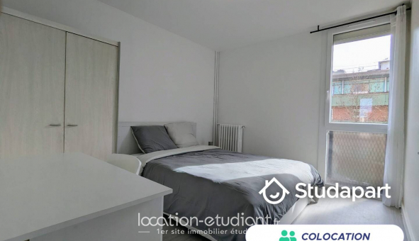 Colocation �tudiante Studio &agrave; Toulouse (31500)