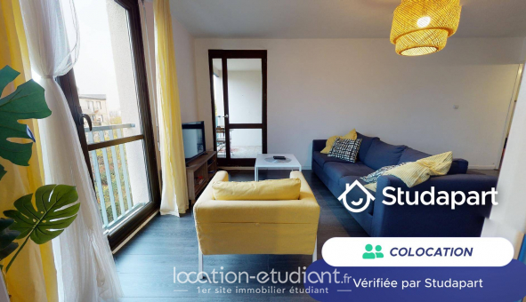 Colocation �tudiante Studio &agrave; Toulouse (31500)