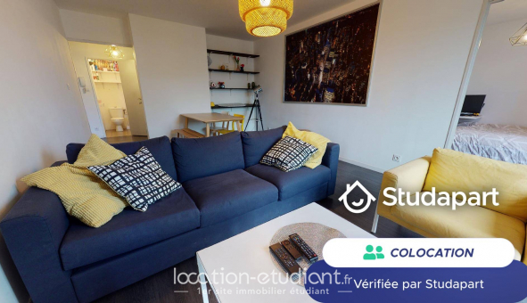 Colocation �tudiante Studio &agrave; Toulouse (31500)