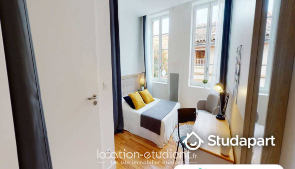 Colocation �tudiante Studio &agrave; Toulouse (31500)