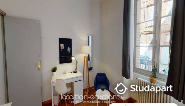 Colocation �tudiante Studio &agrave; Toulouse (31500)