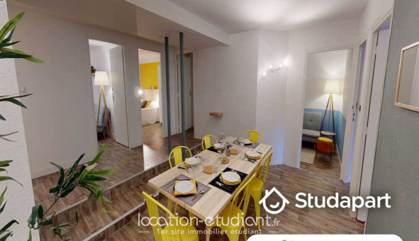 Colocation �tudiante Studio &agrave; Toulouse (31500)