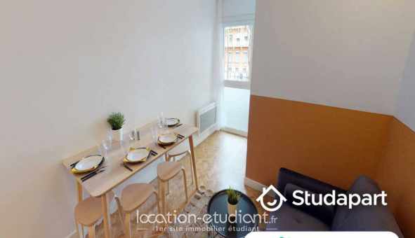 Colocation �tudiante Studio &agrave; Toulouse (31500)