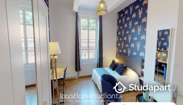 Colocation �tudiante Studio &agrave; Toulouse (31500)