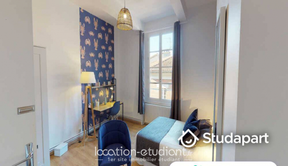 Colocation �tudiante Studio &agrave; Toulouse (31500)