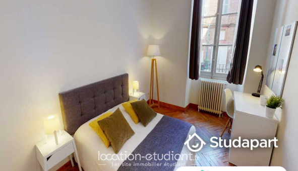 Colocation �tudiante Studio &agrave; Toulouse (31500)