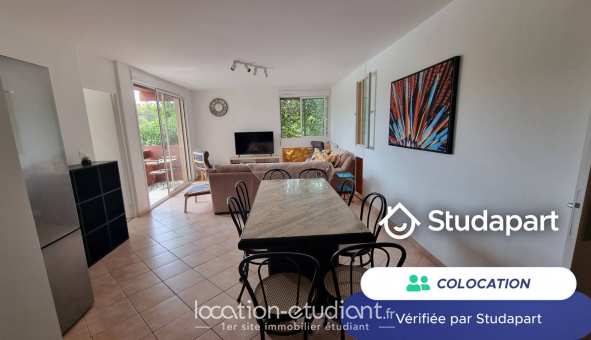 Colocation �tudiante Studio &agrave; Toulouse (31500)