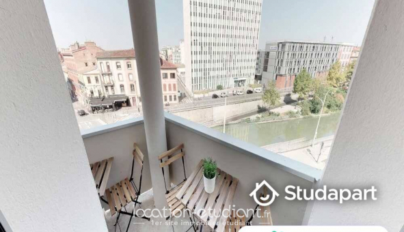 Colocation �tudiante Studio &agrave; Toulouse (31500)