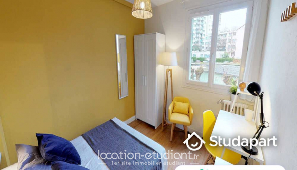 Colocation �tudiante Studio &agrave; Toulouse (31500)