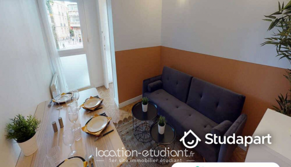 Colocation �tudiante Studio &agrave; Toulouse (31500)