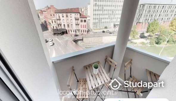 Colocation �tudiante Studio &agrave; Toulouse (31500)
