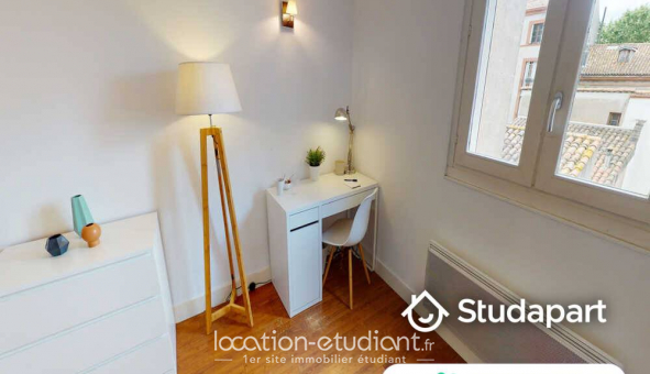 Colocation �tudiante Studio &agrave; Toulouse (31500)