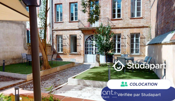 Colocation étudiante Studio à Toulouse (31500)