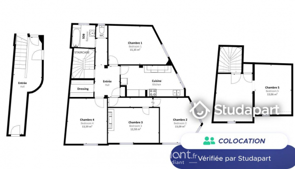 Colocation tudiante Colocation à Toulouse (31500)