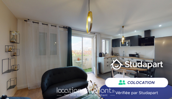 Colocation tudiante T4 à Toulouse (31500)