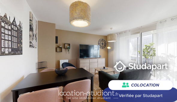 Colocation étudiante T4 &agrave; Toulouse (31500)