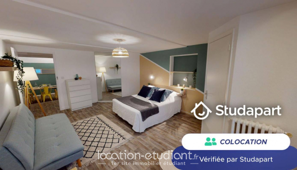 Colocation étudiante Studio à Toulouse (31500)