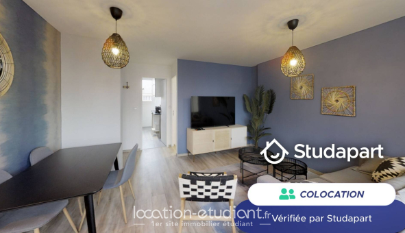 Colocation étudiante T3 &agrave; Toulouse (31500)