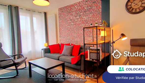 Colocation étudiante T4 à Toulouse (31500)